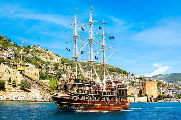 Alanya Viking Boat Tour