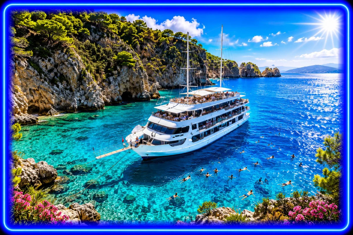 Starcraft Luxury Boat Cruise from Side | All-Inclusive Sea Adventure
