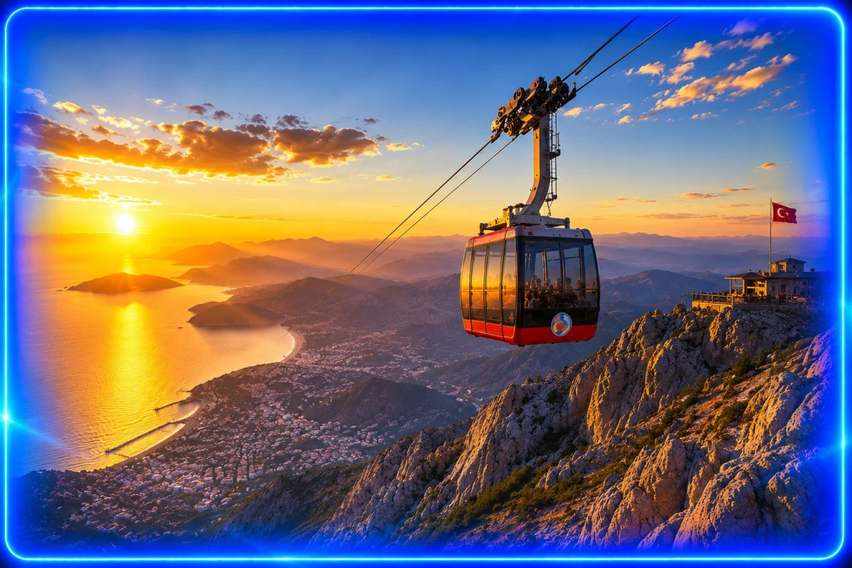 Kemer Sunset Cable Car to Tahtali Mountain – Olympos Teleferik