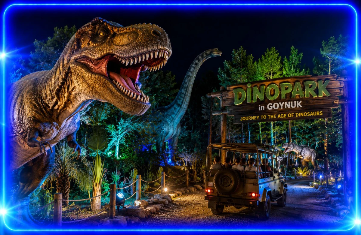 DinoPark in Goynuk – Journey to the Age of Dinosaurs!